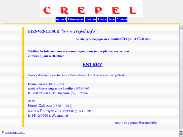 www.crepel.info