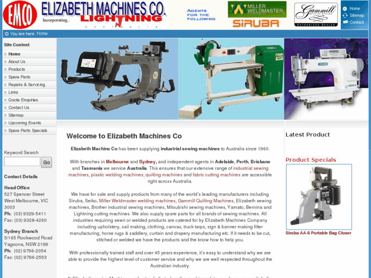 www.elizabethmachines.com.au