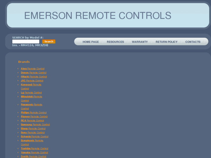 www.emerson-remotes.com