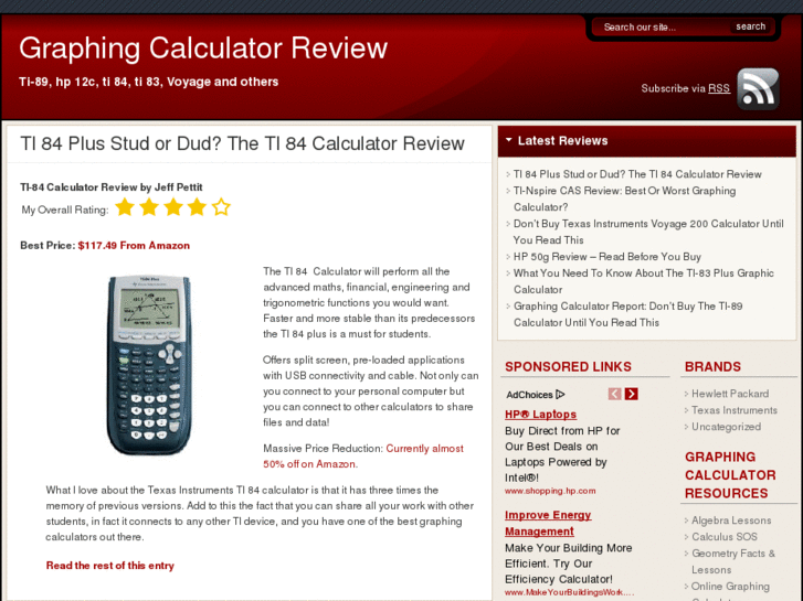 www.graphingcalculatorreview.net