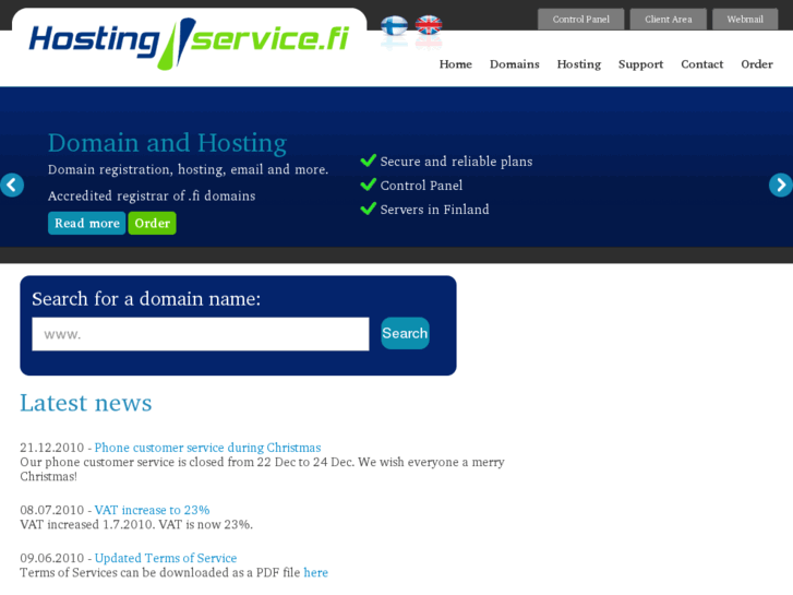 www.hostingservice.fi