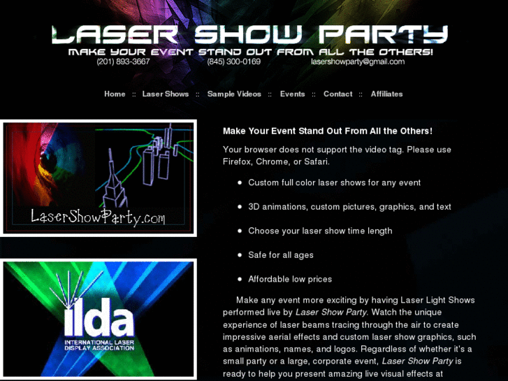 www.lasershowparty.com