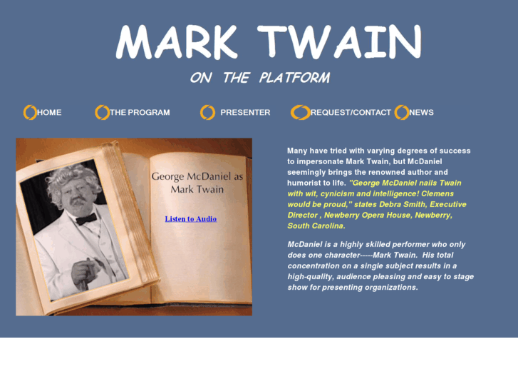 www.marktwainontheplatform.com