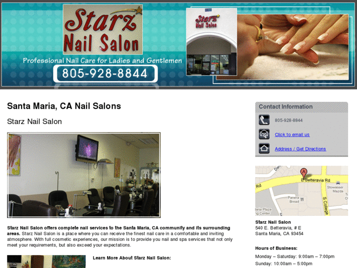 www.starznailsalon.com