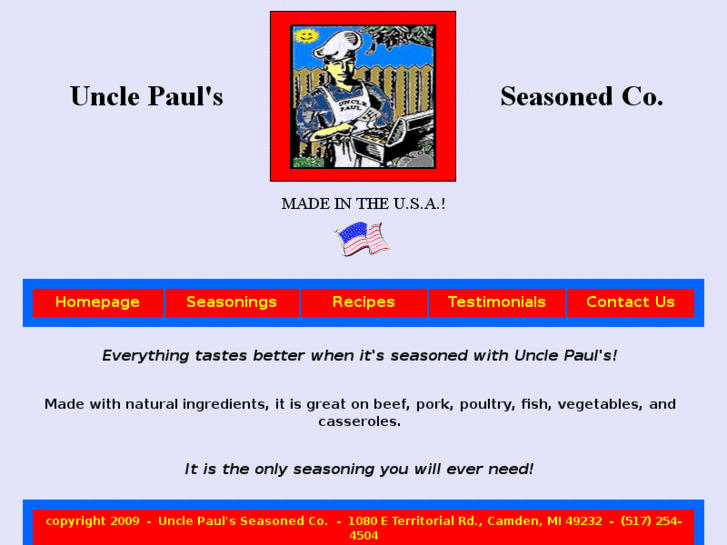 www.unclepaulsseasoned.com