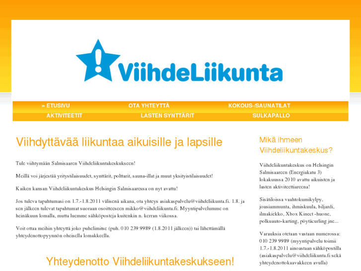 www.viihdeliikunta.fi