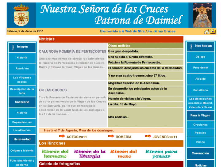 www.virgendelascruces.org