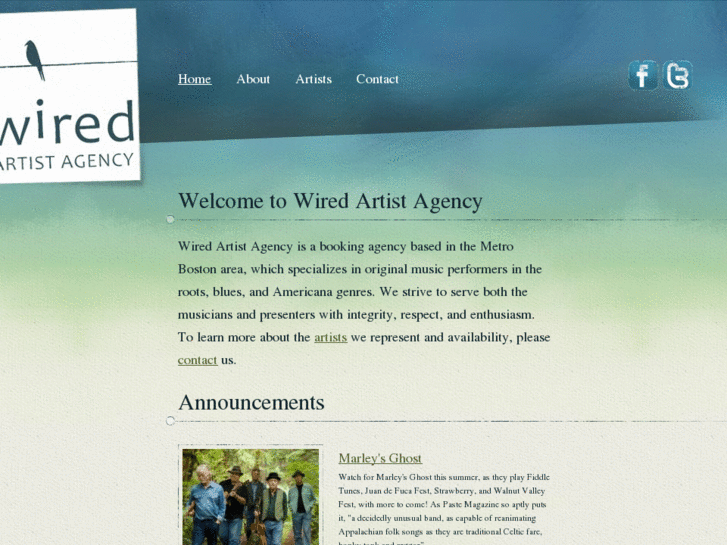 www.wiredartistagency.com