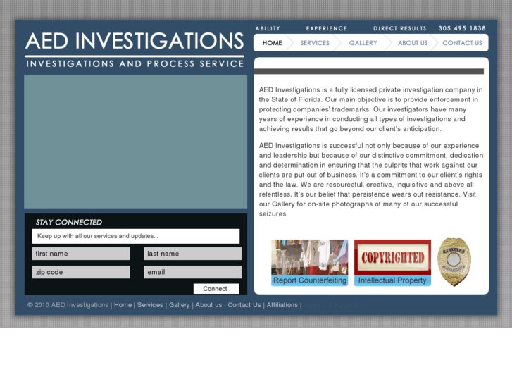 www.aedinvestigations.com