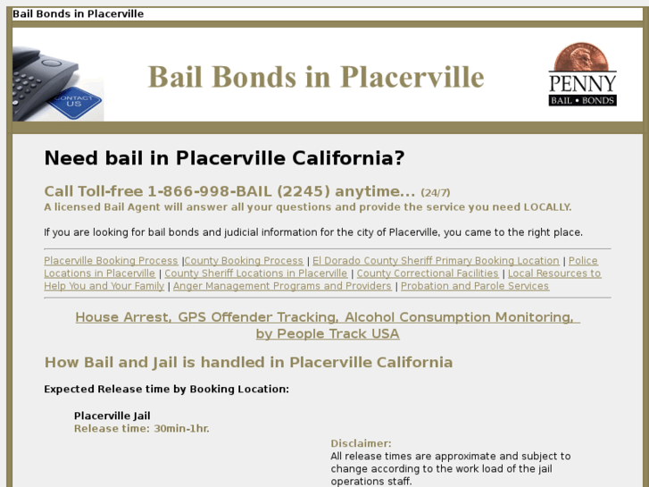 www.bailbondsinplacerville.com