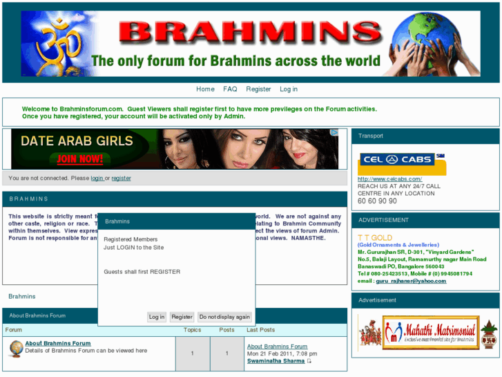 www.braminsworld.com