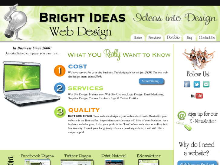 www.brightideaswebdesign.com