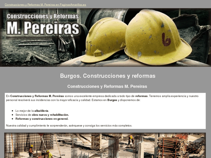 www.construccionesyreformasmpereiras.com