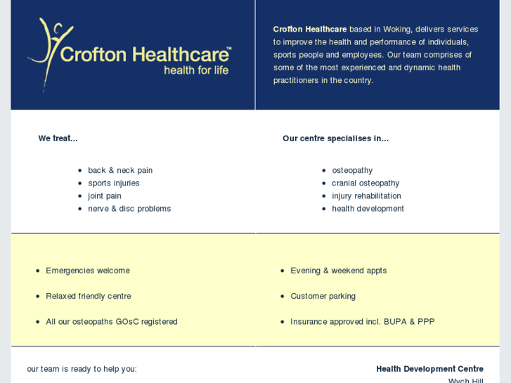 www.croftonhealthcare.com