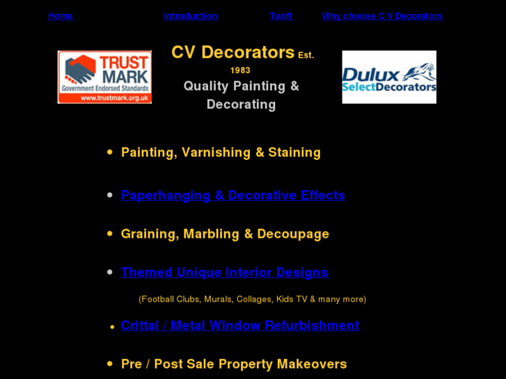 www.cvdecorators.com