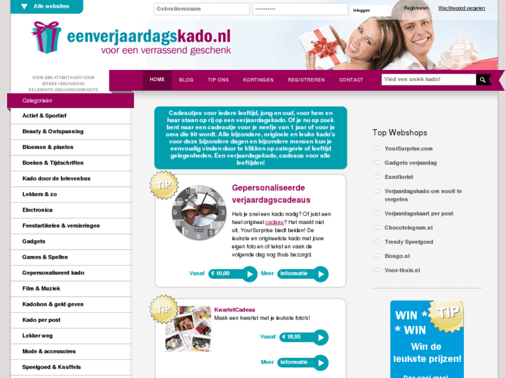 www.eenverjaardagskado.nl