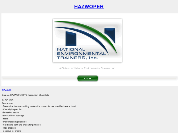 www.hazwoperalliance.com