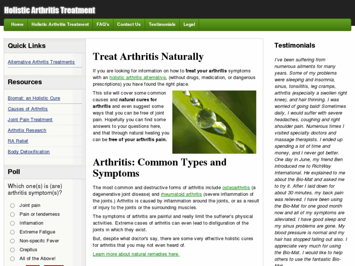 www.holisticarthritistreatment.com
