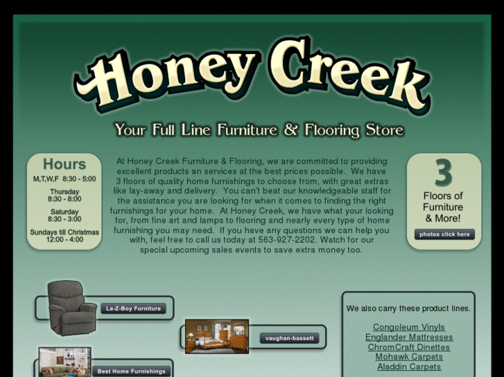 www.honeycreekfurniture.net