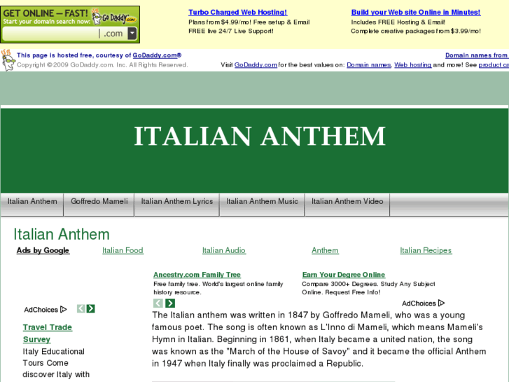 www.italiananthem.com