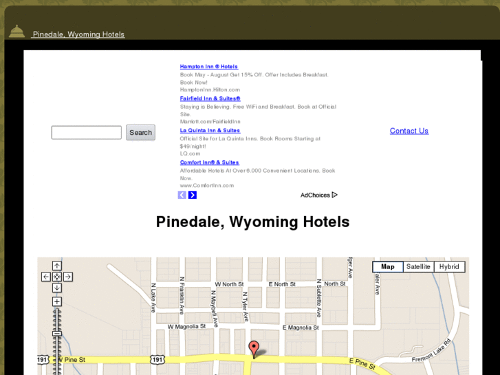 www.pinedalewyominghotels.com