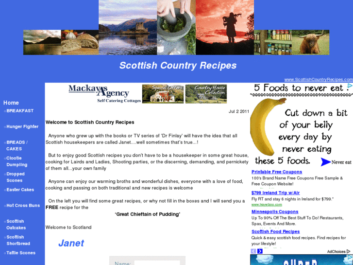 www.scottishcountryrecipes.com