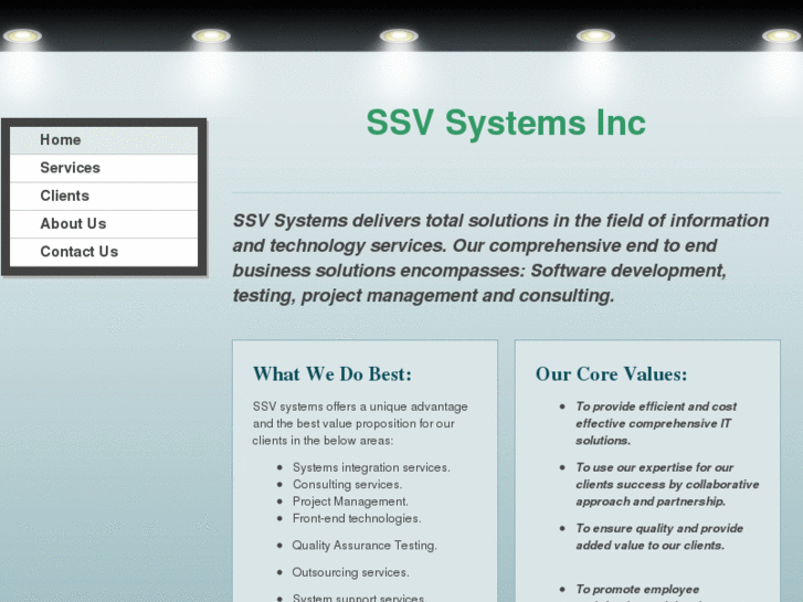 www.ssvsystemsinc.com