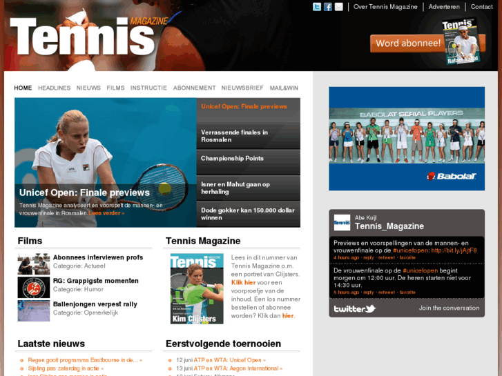 www.tennismagazine.nl