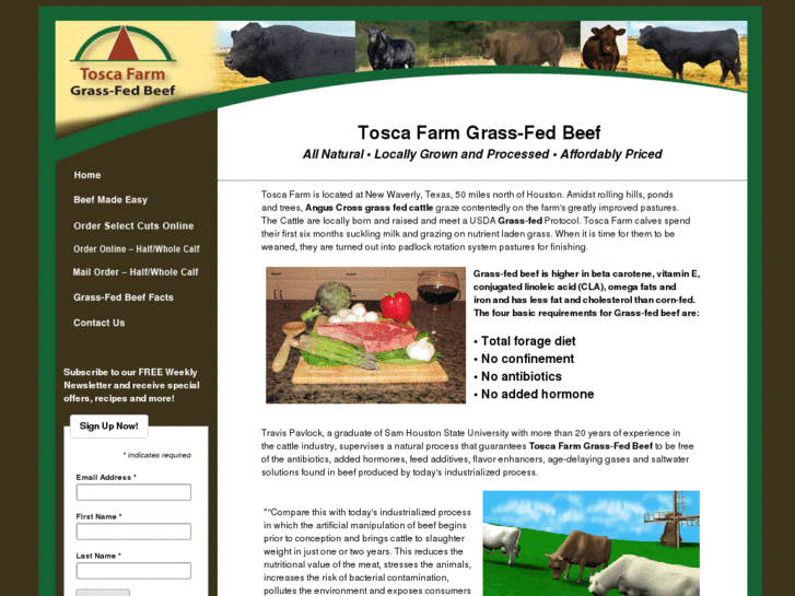 www.toscafarmgrassfedbeef.com