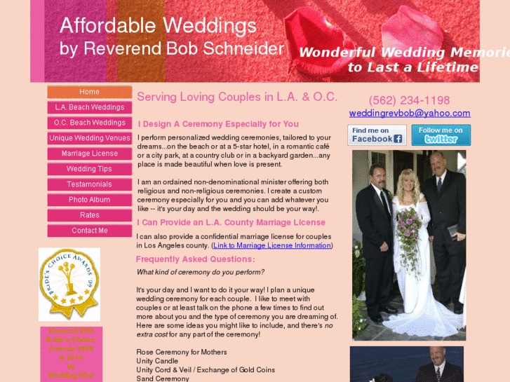 www.weddingrevbob.com