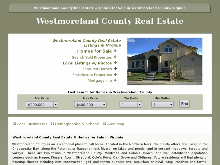 www.westmorelandcountyvahomes.com