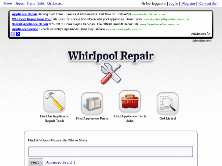 www.whirlpoolrepair.net