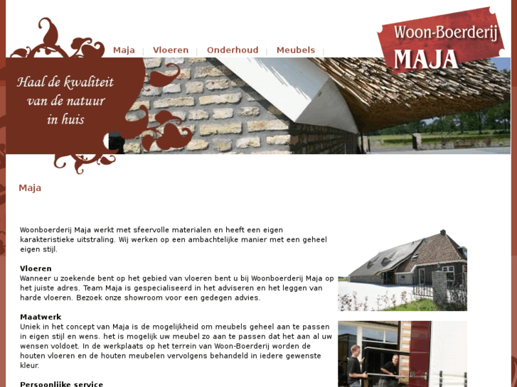 www.woonboerderijmaja.nl