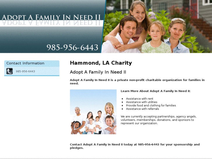 www.adoptafamilyinneedii.com