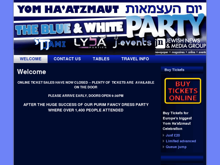 www.bluewhiteparty.com