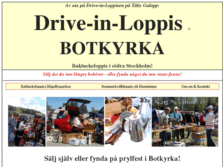 www.botkyrkaloppis.se