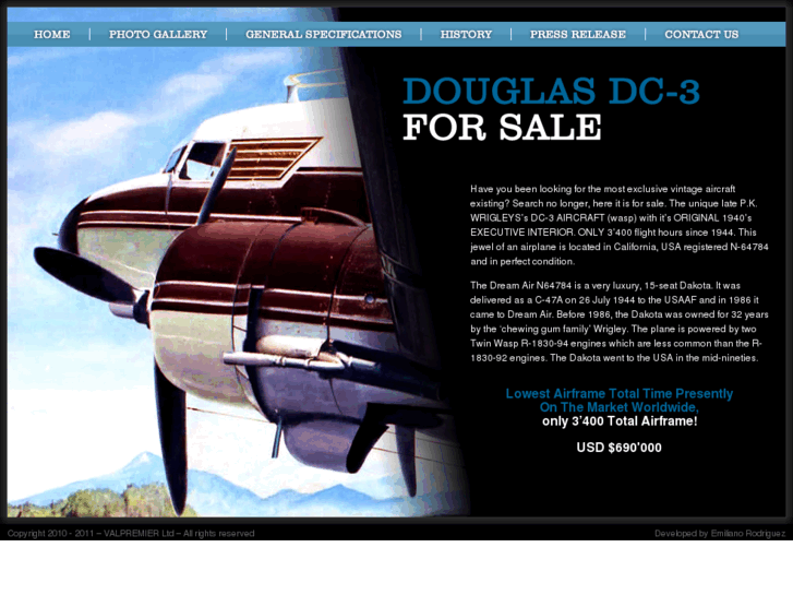 www.dc3forsale.com