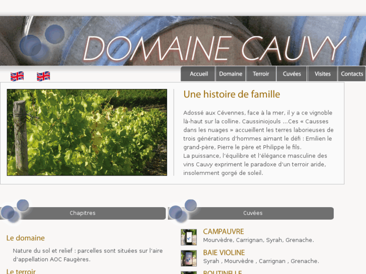 www.domaine-cauvy.com