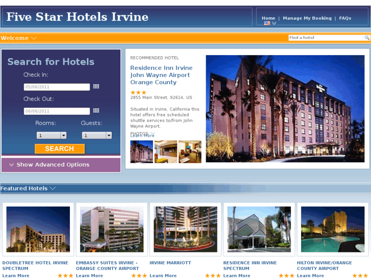 www.fivestarhotelsirvine.com