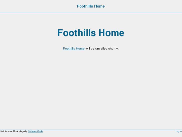 www.foothillshome.com