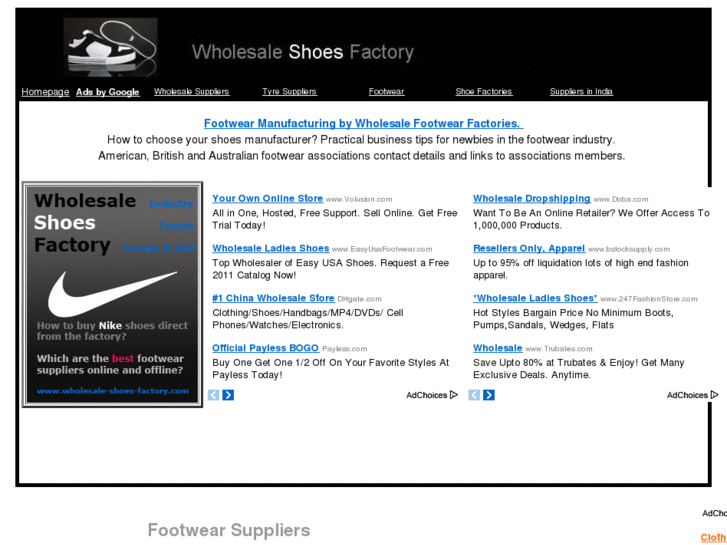 www.footwear-suppliers.com