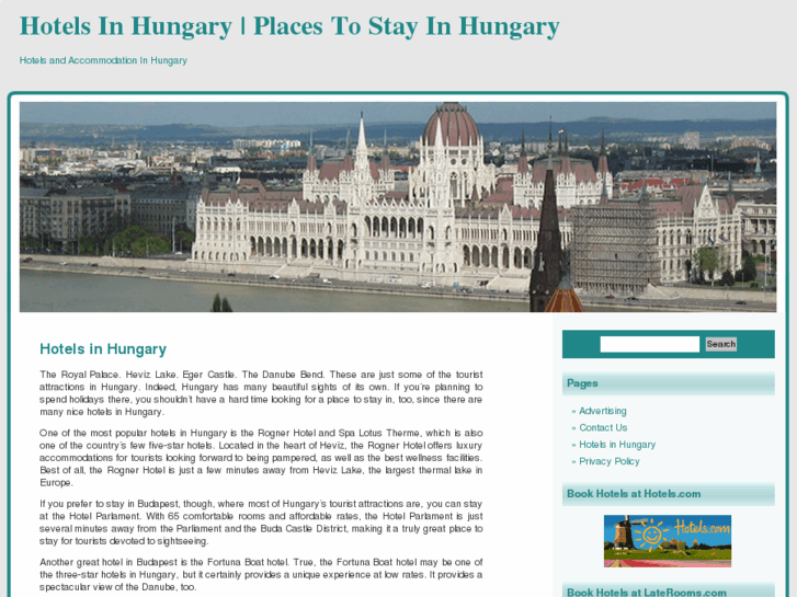 www.hotelsinhungary.co.uk