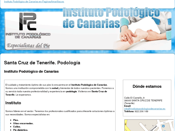 www.institutopodologicodecanarias.es