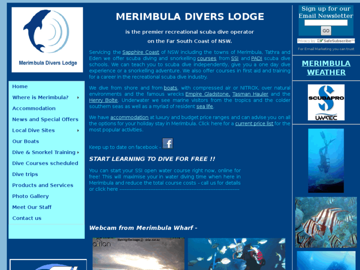 www.merimbuladiverslodge.com.au