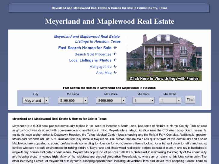 www.meyerland-realestate.com