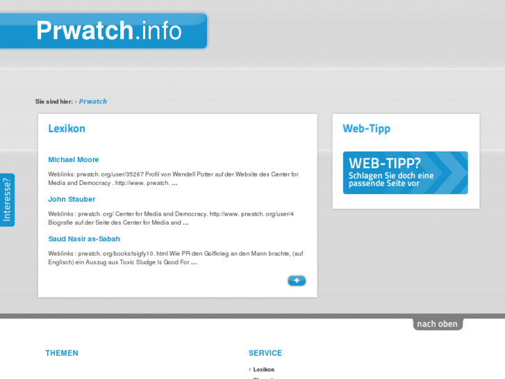 www.prwatch.info