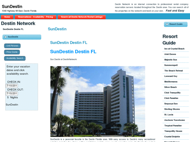 www.sundestin-fl.com