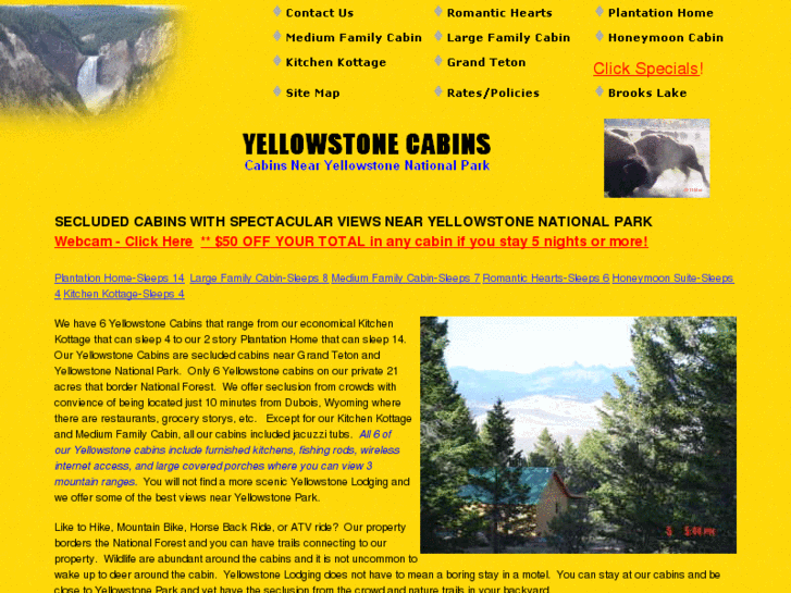 www.yellowstonecabins.org