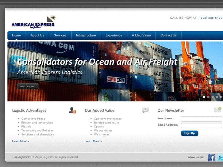 www.amexlogistics.net