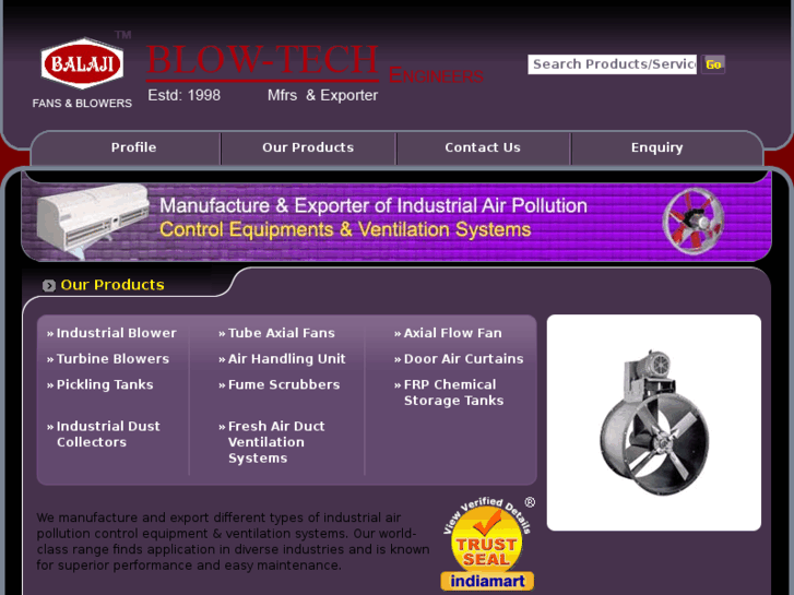 www.blowermanufacturerindia.com